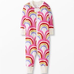 18-24M Hanna Andersson Baby Zip Sleeper Hello Rainbow